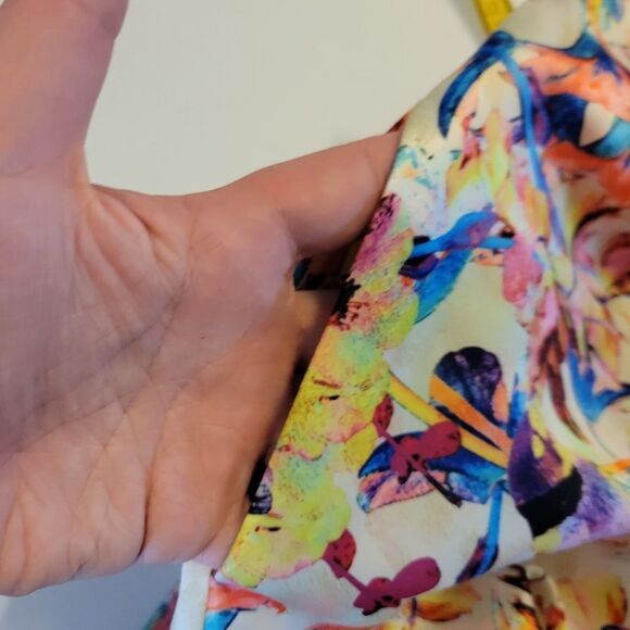 Lindy Bop Ophelia Kaleidoscope Dress 50s Inspired Rockabilly Whimsical Pin-Up - Picture 10 of 13